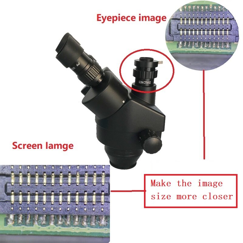 3.5X-180X Double Boom Simul Focal Trinocular Stereo Microscope 38MP Video Digital USB Microscopio Camera Phone PCB Repair Tools